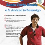 Coriano: domenica 3 maggio la cerimonia di intitolazione della piazzetta a San Carlo Acutis