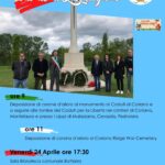 Coriano celebra il 25 aprile, Festa della Liberazione