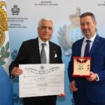 San Marino. Conferito il grado di Commendatore dell’Ordine Equestre di Sant’Agata a Nicola Barone, presidente TIM