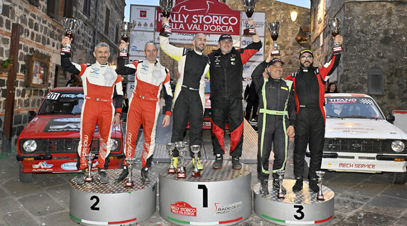San Marino. Pelliccioni-Ercolani vincono il rally storico della Val d’Orcia