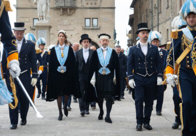 Il discorso di insediamento degli Ecc. Capitani Reggenti Mina e Selva