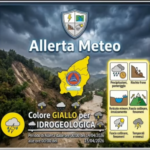 Unione Volontariato Protezione Civile RSM. 𝐂𝐨𝐝𝐢𝐜𝐞 𝐆𝐈𝐀𝐋𝐋𝐎 𝐩𝐞𝐫 𝐂𝐑𝐈𝐓𝐈𝐂𝐈𝐓𝐀’ 𝐈𝐃𝐑𝐎𝐆𝐄𝐎𝐋𝐎𝐆𝐈𝐂𝐀