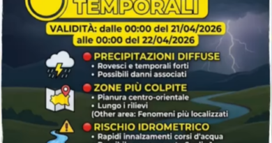 San Marino. Unione Volontari Protezione Civile: 𝐂𝐨𝐝𝐢𝐜𝐞 𝐂𝐨𝐥𝐨𝐫𝐞 𝐆𝐈𝐀𝐋𝐋𝐎 𝐩𝐞𝐫 𝐓𝐄𝐌𝐏𝐎𝐑𝐀𝐋𝐈