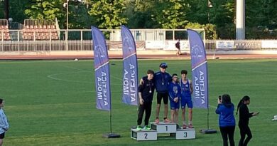 Lo Stadio Romeo Galli di Imola ha ospitato il Trofeo Sacmi Avis mercoledì 22 aprile. Argento per Daniel Lotti