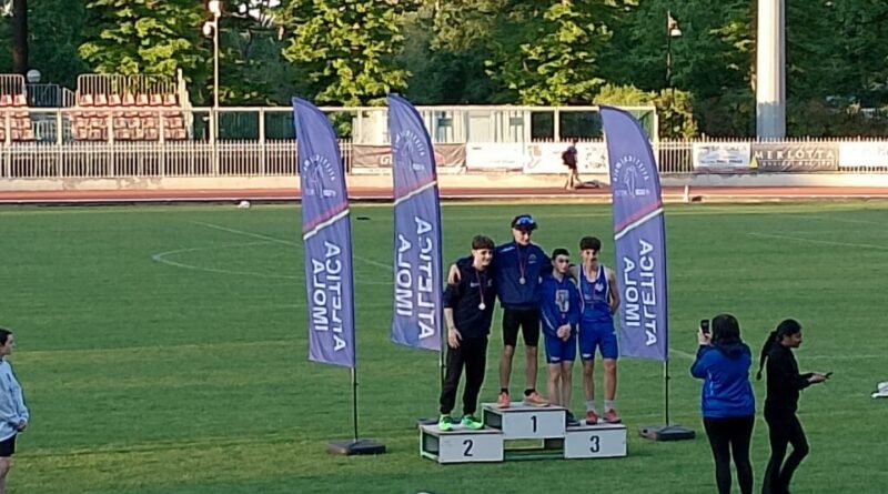 Lo Stadio Romeo Galli di Imola ha ospitato il Trofeo Sacmi Avis mercoledì 22 aprile. Argento per Daniel Lotti