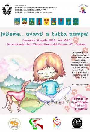 Parco del Marano. “Insieme… avanti a tutta zampa” con Batticinque