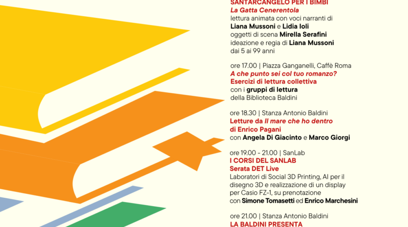 Biblioteca in festa. Letture, laboratori e incontri alla Baldini di Santarcangelo