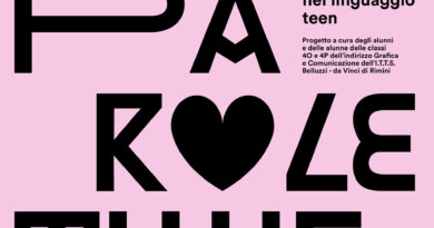 “Con Parole Tue – Viaggio visivo nel linguaggio teen” alla Gambalunga di Rimini