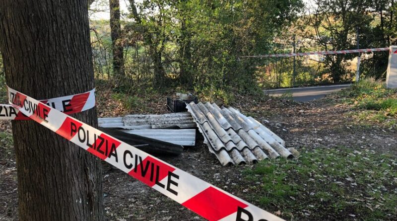 San Marino. Scoperta discarica abusiva di eternit a San Michele, Cailungo