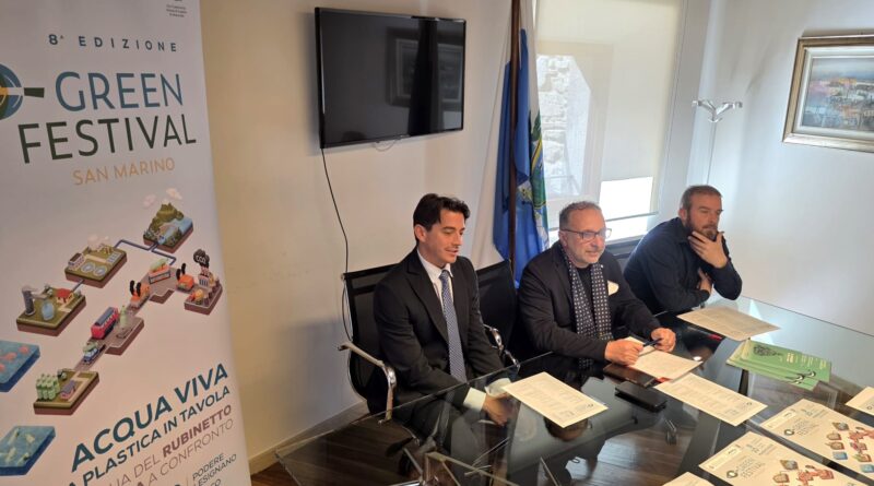 San Marino. Il Green festival dedicato all’acqua da bere. Quella del rubinetto meglio di quella in bottiglie di plastica