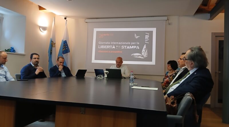 San Marino. Settore stampa e professione giornalistica tra luci e ombre nella conferenza pubblica di RF. Le regole devono valere per tutti