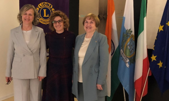 Arte, istituzioni e nuovi ingressi al meeting del Lions Club San Marino