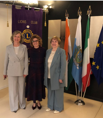 Arte, istituzioni e nuovi ingressi al meeting del Lions Club San Marino
