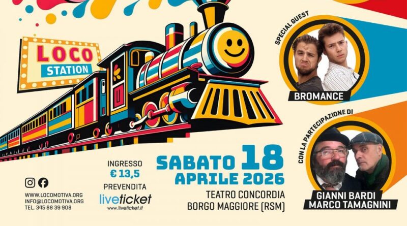 San Marino. Locomix edizione 2026: sabato 18 aprile la finalissima al Teatro Concordia