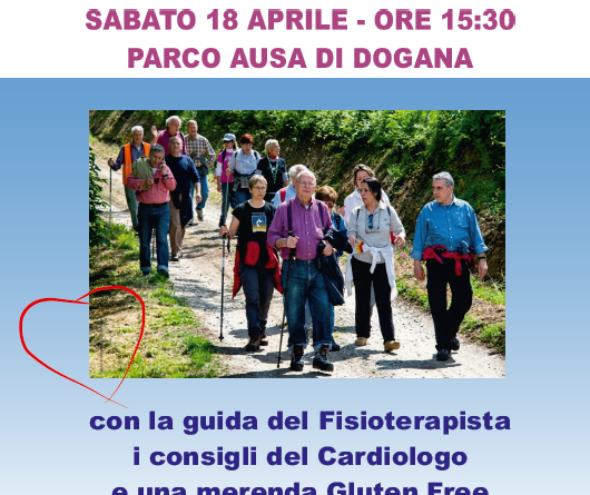 San Marino. Passeggiata del Cuore al Parco Ausa: una camminata aperta  per promuovere corretti stili di vita e prevenzione cardiovascolare