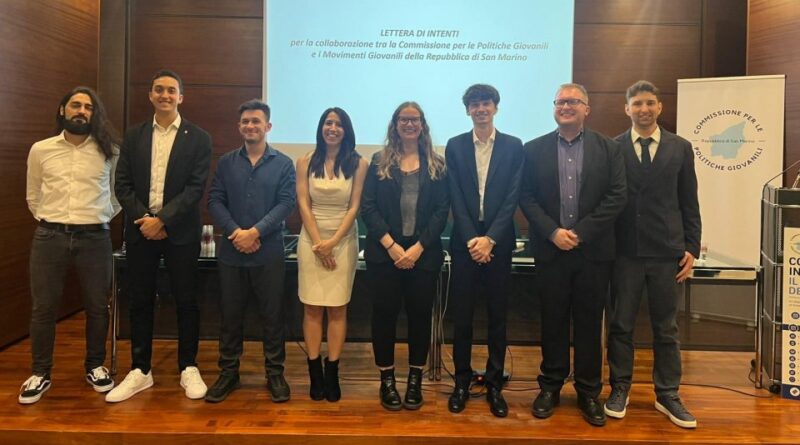 San Marino. Politiche giovanili: firmata la lettera di intenti tra Commissione e realtà giovanili