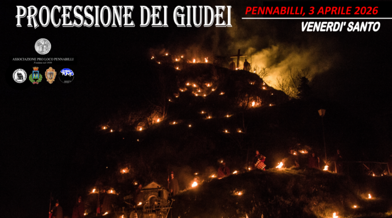Pennabilli. Questa sera, l’antica “Processione dei Giudei”