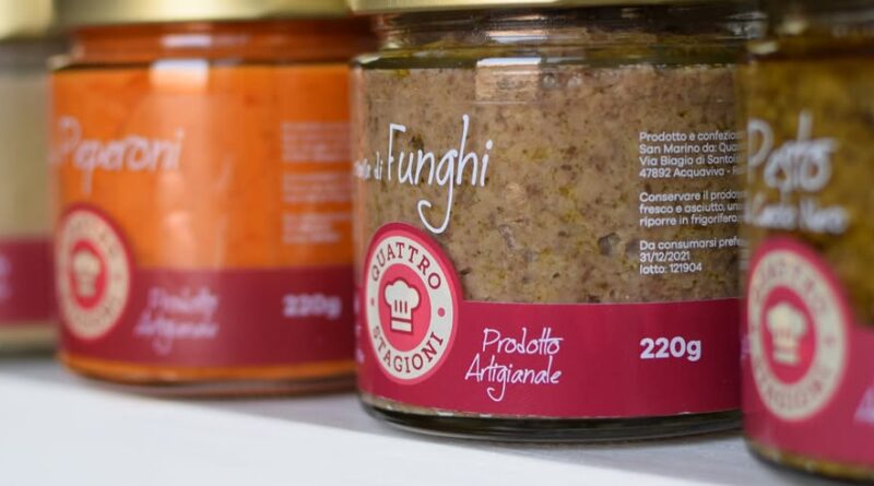 San Marino. Lettera da Quattro Stagioni. Una storia in barattolo