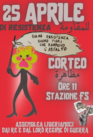 Rimini. Assemblea liberiamoci dai re e dal loro regime di guerra