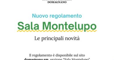San Marino. La Giunta di Domagnano ha approvato il nuovo regolamento per l’utilizzo della Sala Montelupo