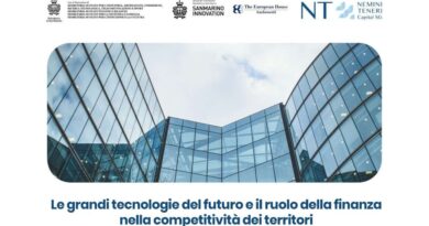 San Marino. “Le grandi tecnologie del futuro e il ruolo della finanza nella competitività dei territori”