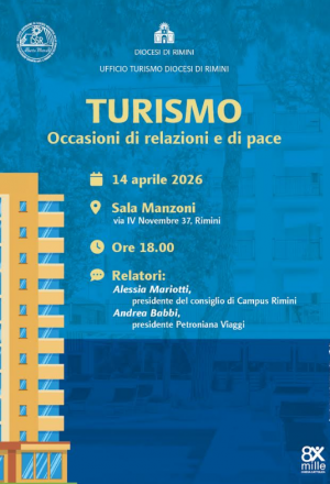 Diocesi di Rimini. Convegno dal titolo: Turismo, occasioni di relazione e pace