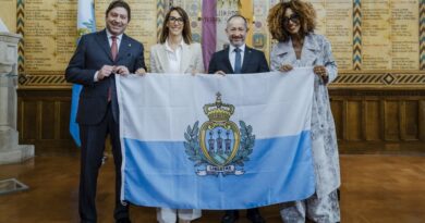 Udienza dai Capitani Reggenti dell’artista Senhit, Alfiere di San Marino all’Eurovision Song Contest 2026