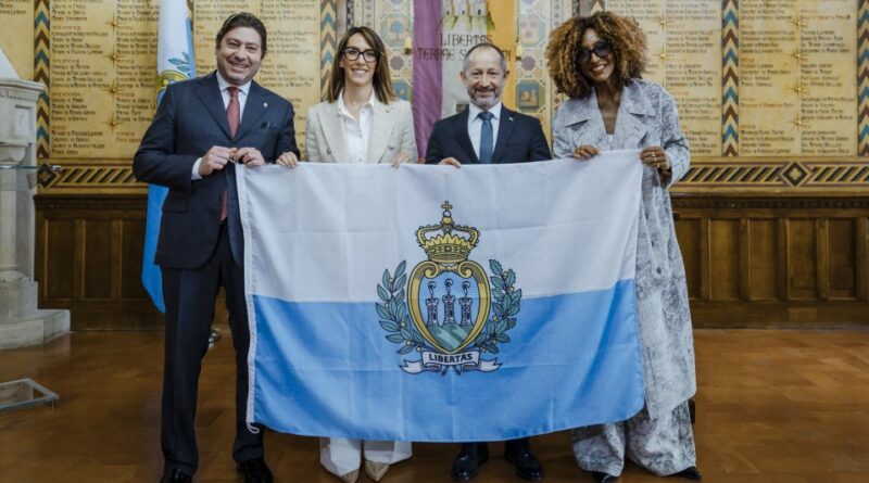 Udienza dai Capitani Reggenti dell’artista Senhit, Alfiere di San Marino all’Eurovision Song Contest 2026