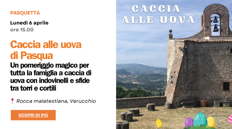 Verucchio. Caccia alle uova colorate nel castello malatestiano il lunedì di Pasquetta