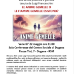 San Marino. Serata con Luigi Franceschini, dedicata alle relazioni sentimentali, al Centro Sociale di Dogana