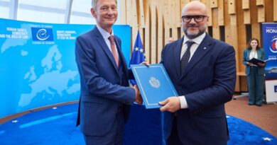 Il Segretario Canti sottoscrive a Strasburgo il Protocollo di modifica della Convenzione del Consiglio d’Europa sulla prevenzione del terrorismo