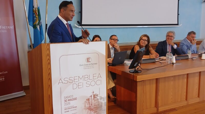 San Marino. Mattia Nincheri di Prometeia e Matteo Mularoni di BNM illustrano all’assemblea ECF  la bozza di vendita preliminare presentata da Héra Partecipazioni One Spa