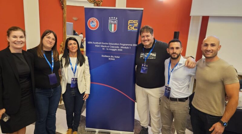 Medici sammarinesi a Roma per il UEFA Football Doctor Education Programme 2026