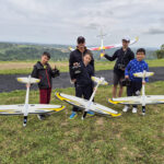 Concluso con successo il corso di aeromodellismo per cinque ragazzi