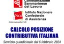 San Marino. Calcolo della pensione italiana: prosegue il servizio  presso la sede CSdL