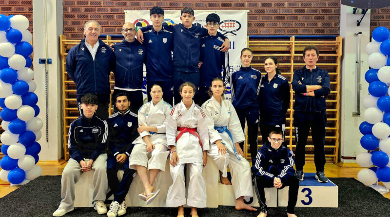 Sette medaglie e decimo posto a squadreper il karate sammarinese in Croazia