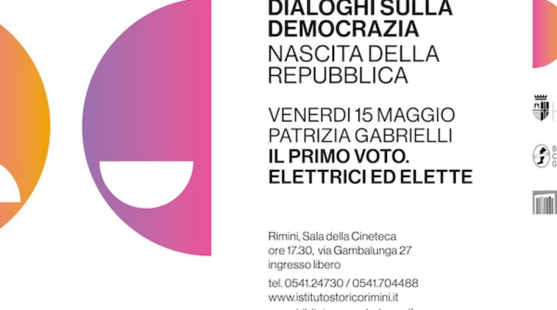 Alla Gambalunga di Rimini, lectio magistralis di Patrizia Gabrielli su: “Il primo voto. Elettrici ed elette”