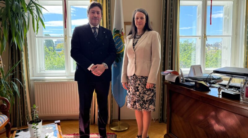 San Marino a Vienna: il turismo al centro del dialogo tra il Segretario Pedini Amati e l’Ambasciatrice Molaroni