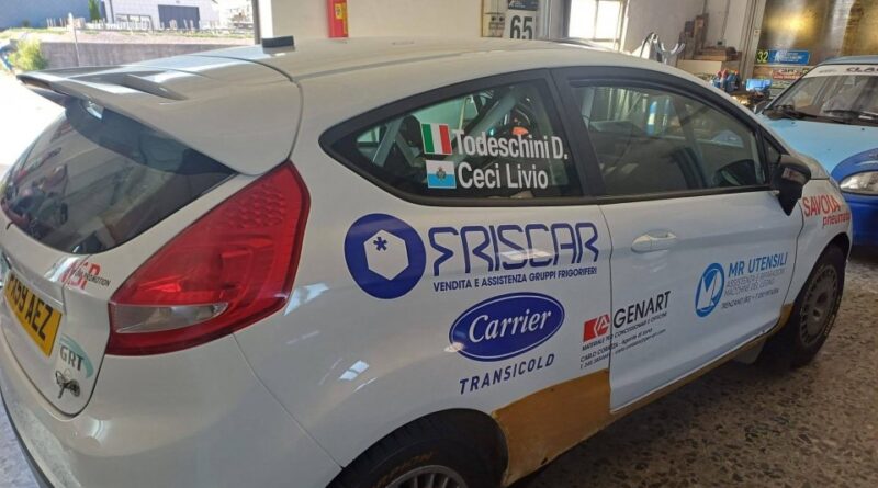 Rally Adriatico, al via anche la coppia Todeschini-Ceci