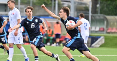 Under 19: I Titani segnano due volte ma la Slovacchia ne ha di più