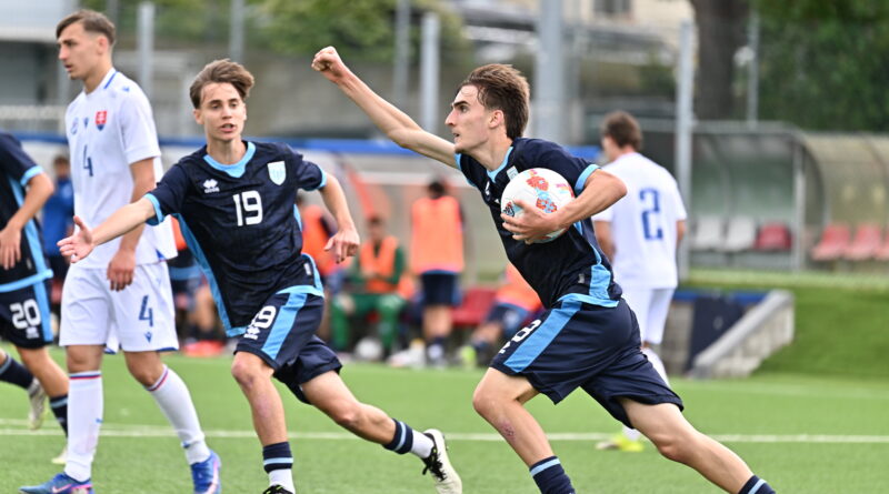 Under 19: I Titani segnano due volte ma la Slovacchia ne ha di più
