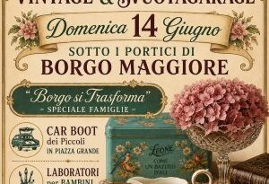 San Marino. Tradizionale Mercatino dell’Antiquariato, Vintage e Svuotagarage sotto i portici di Borgo Maggiore