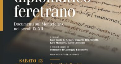 Presentazione del volume “Codice diplomatico feretrano” a San Leo, il13 giugno 2026
