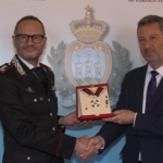 San Marino. Visita istituzionale del comandante del Ros Vincenzo Molinese