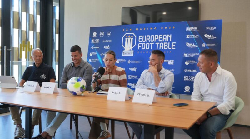 San Marino si prepara ad accogliere il primo European Foot Table Championship
