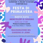 Faetano organizza una festa di primavera per l’inaugurazione del “Giardino di Jenni”