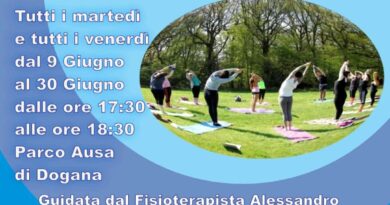 San Marino. ISS e Cuore Vita promuovono  il secondo ciclo di “Ginnastica all’Aria Aperta” al Parco Ausa di Dogana