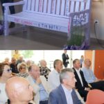 San Marino. Inaugurata al Casale la Fiorina la “Panchina della gentilezza”, tra quelle donate dall’ISAL-CSdL nel 2023