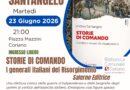 A Coriano Andrea Santangelo presenta “Storie di comando. I generali italiani del Risorgimento”