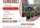 A Coriano Maurizio Temeroli presenta “Notizie da Irma”. Viaggio nella storia d’Italia attraverso gli occhi di una giornalista